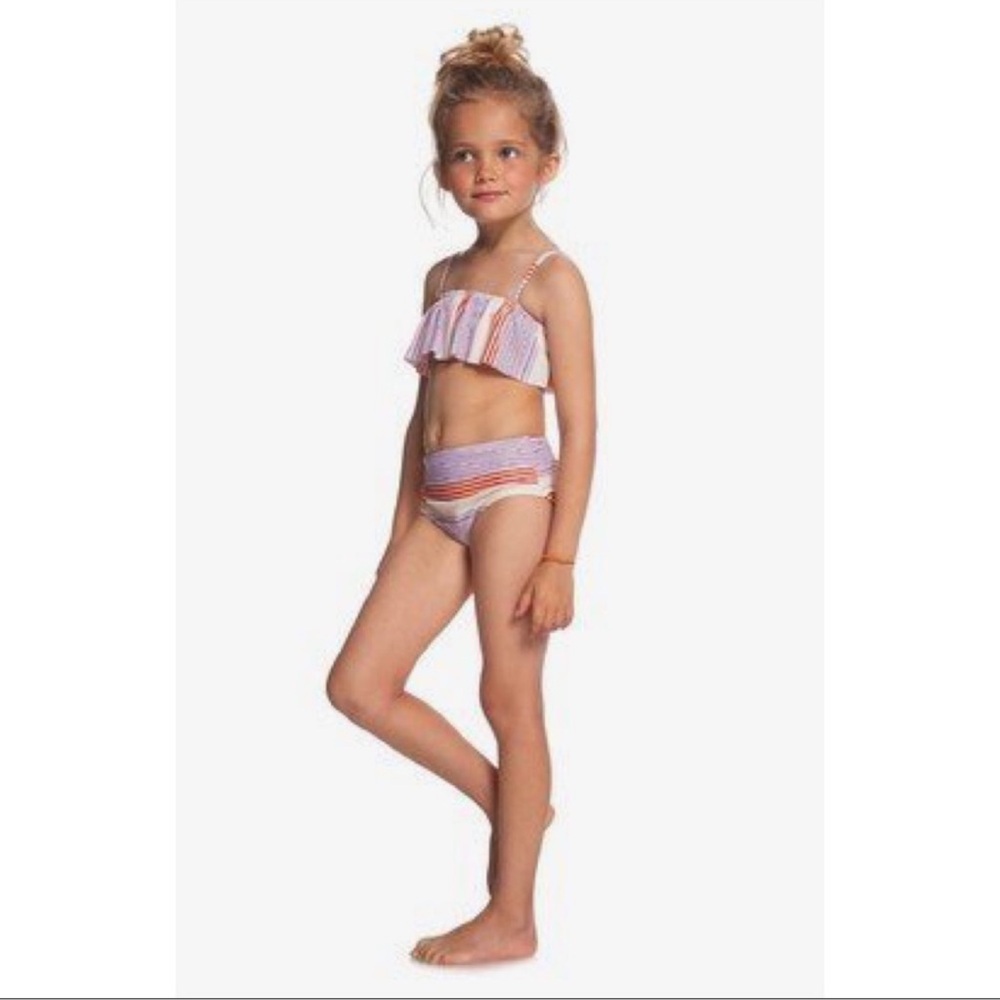 Roxy Girl Kindness Flutter Bikini Set